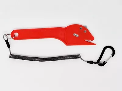 Red Moby Safety Knife Safety Box Cutter With Lanyard • £7.99