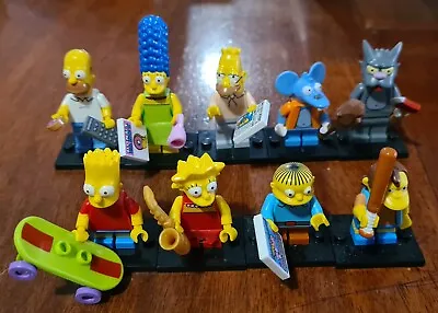 Lego The Simpsons Minifigures Series 1 & 2 - Pick Your Character - 71005 & 71009 • $17