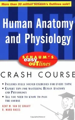 £3.85 • Buy Schaum's Easy Outline Of Human Anatomy And Physiology: Based On Schaum's Outlin
