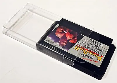 10 Box Protectors For NINTENDO FAMICOM Cartridges Custom Clear Display Cases • $12.69