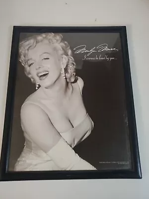 Marilyn Monroe Poster Photo 8x10 Reprint 2007 Framed • $19.95