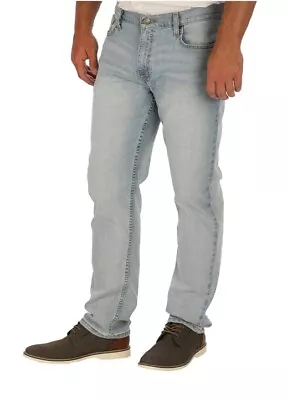 NWT George Men’s Slim Fit Jeans Light Wash Straight Leg Size 32x30 • $19.99