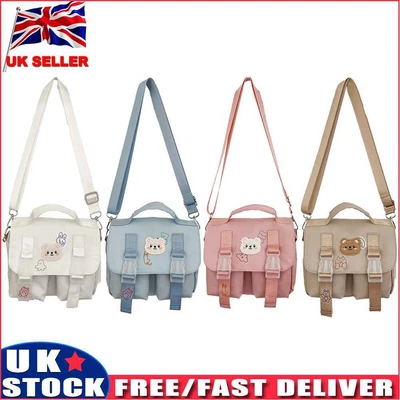 £10.06 • Buy Japanese Shoulder Bag Nylon Cute Kawaii Women Student Pocket Satchel Handbag