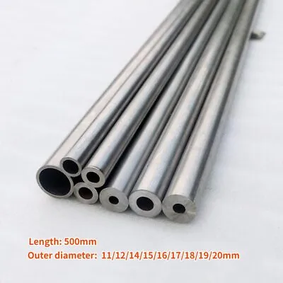 L/500mm Seamless Steel Pipe Precision Steel Tube Capillary Carbon Steel Sleeve • $9.69