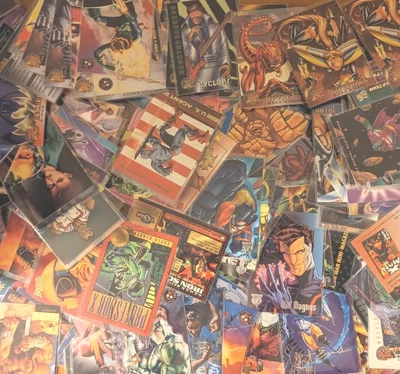 £55 • Buy 485 Marvel Card Group Lot. 90s CI/Fleer-Impel Skybox Sets. Minimal Duplicates