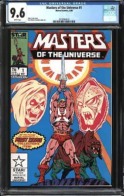 Masters Of The Universe (1986) #1 CGC 9.6 NM+ • $110
