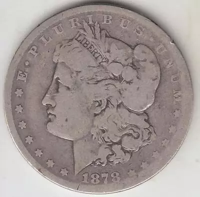 1878-cc Morgan Silver Dollar G • $124.99