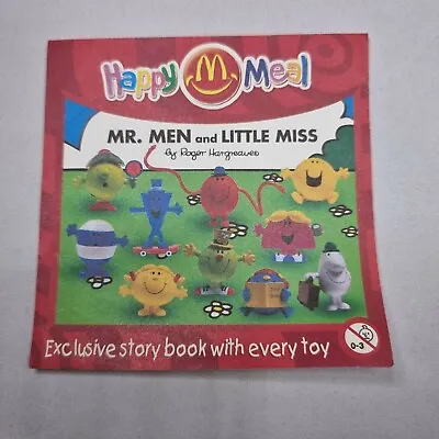 2004 McDonalds Mr Men & Little Miss Toy Collection - Mini Paper Insert Poster #2 • £3.39