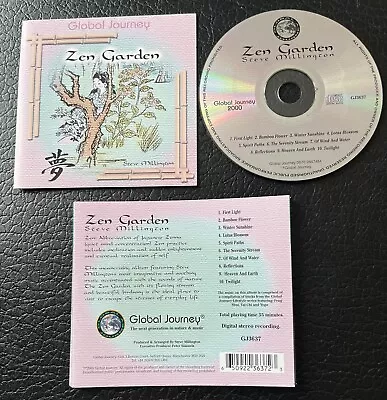 ZEN GARDEN - Steve Millington - 2000 Global Journey - UK CD • £1.25