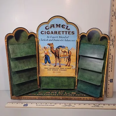 VTG1950s Era Camel Cigarette Lighter/Pack Metal Counter Store Display Near Mint • $306