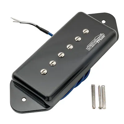 Wilkinson Low Gauss Black Iconic P90 Dogear Single Coil Guitar Bridge Pickup • £18.49