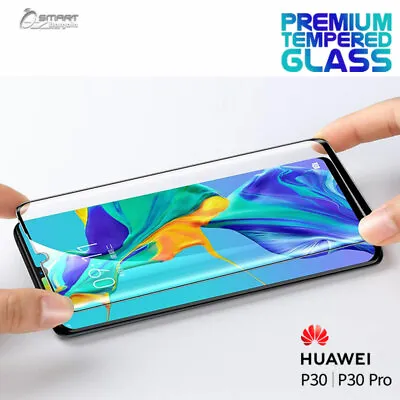 Full Glue 3D Case Friendly Tempered Glass Screen Protector For Huawei P30 Pro • $6.99