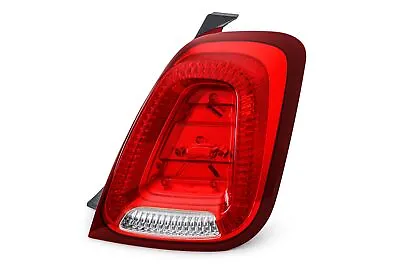 Fiat 500 Rear Light Right 15- Hatchback With Bulbs Driver Off Side O/S OEM • $143.74