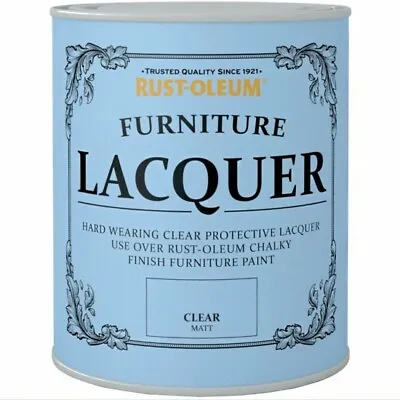 Rust-Oleum Clear Furniture Lacquer Matt Finish • £17.30