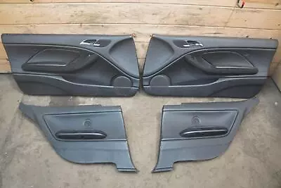 Set Left Right Door Quarter Trim Panel Black 51417890947 OEM BMW M3 E46 2006 • $719.99