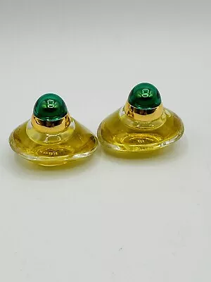 Oscar De La Renta Volupte Perfume 4 Ml Parfum Mini Splash Lot Of 2 • $28.99