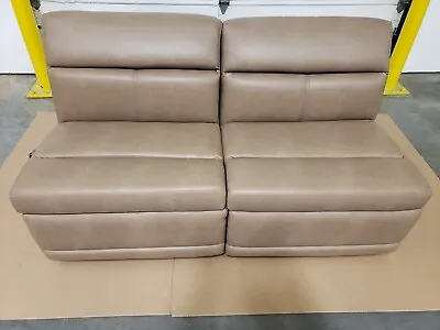 Flexsteel #6504-60ai Armless Double Incliner Sofa For Yacht Rv Motorhome • $1675