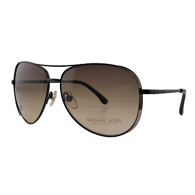 Michael Kors Black & Gold Aviator Women's Sunglasses 59mm 13mm 125mm - Sicily • $45