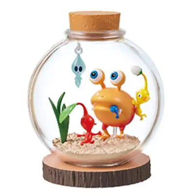 RE-MENT Pikmin Terrarium Collection 3. Fight  Figure Toy Nintendo Japan Presale • £25.45