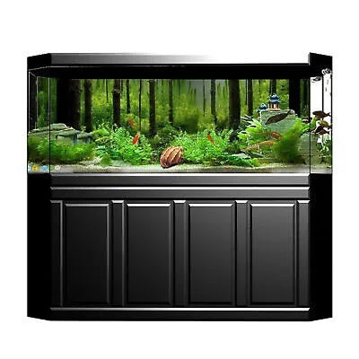 PVC Adhesive Underwater Forest Tank Background Poster Backdrop Decoration Pa Blw • £5.32