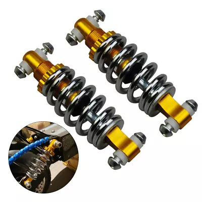 2Pcs Rear Shock Absorbers For Electric Bicycle ScooterE Bike Spring Rear Shocks • $26.89