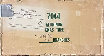 Aluminum  1960's Xmas Tree Specialty Co Vintage 4ft Christmas Tree (PLEASE READ) • $300