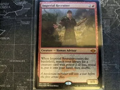 MTG Magic: The Gathering FOIL Imperial Recruiter Etched MH2 Modern Horizons 2 NM • $10.13