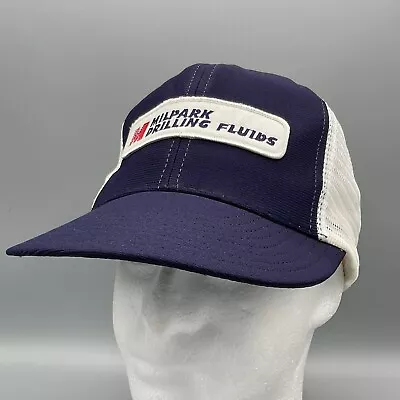 VTG Milpark Drilling Fluids Snapback Hat Cap Adjustable USA Trucker Mesh Patch • $15.99