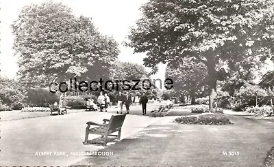 1967 Middlesborough Albert Park Real Photo Postcard Posted • £6