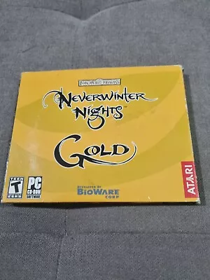 Neverwinter Nights Gold PC Game + Hordes Of The Underdark Expansion! RARE • $17.95