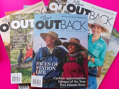 R M Williams Outback Magazine - The Heart Of Australia - Back Issues **like New • $9.99