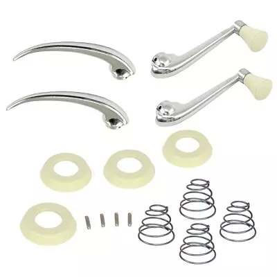 Vw Bug Window Winder / Door Handle Kit. To 1966 Ivory Trim • $52.95