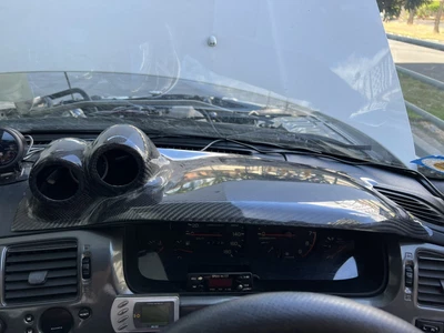 $300 • Buy R33 Carbon Fiber Dual Gauge Pod RHD May Fit S13 S14 As Well