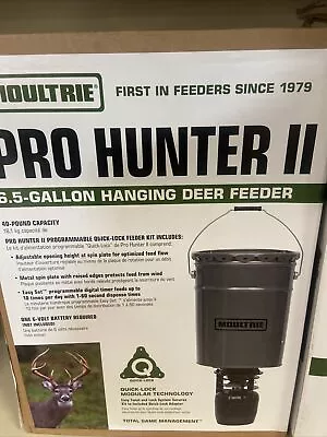 Moultrie 6.5 Gallon Pro Hunter II Hanging Feeder MFG-13454 • $90