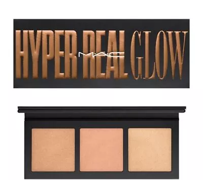 MAC HYPER REAL GLOW Highlighter Palette/ Shimmy Peach • £24.90