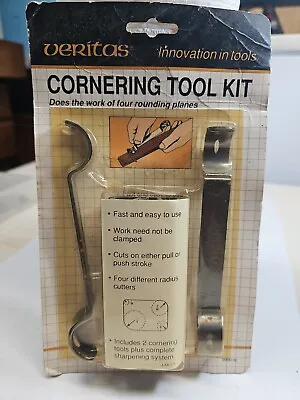 1990 NEW Veritas Cornering Tool Kit - 2pc Set 05K50.30 Woodworking Tool • $71.33