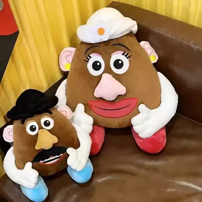 35/45cm Cartoon Mr./Mrs.Potato Head Plush Dolls Stuffed Toys Home Pillow Cushion • £9.99