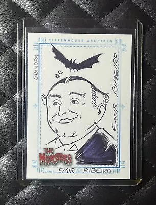 2004 Rittenhouse The Munsters Grandpa Munster Emir Ribeiro Artist Sketch Card • $1.25