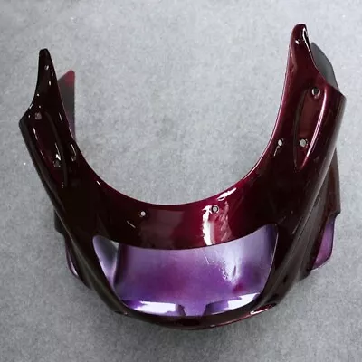 Red Front Nose Headlight Fairing Cowling For Kawasaki ZZR1100 D 1993-2001 • $189.93