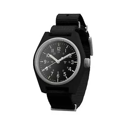 MARATHON 34mm Black General Purpose Quartz (GPQ) High-Impact Composite Fibreshel • $306