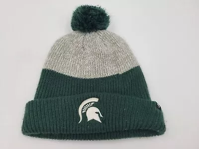 Michigan State University Spartans 47 Brand Pom Beanie Winter Knit Hat Cap NCAA • $7.49