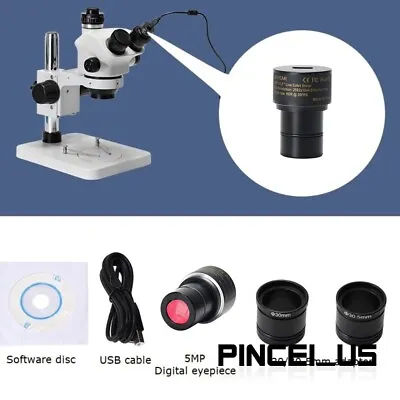 HY-500M 5MP Microscope Camera Digital Electronic Eyepiece USB Cam For Microscope • $46.60