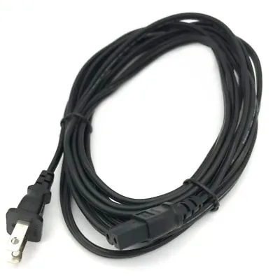 15Ft 2 Prong Polarized Power Cord For Vizio LED TV Smart HDTV AC Wall Cable Long • $9.83