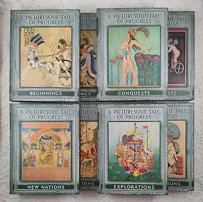 A Picturesque Tale Of Progress CLEAN & COMPLETE SET Olive Beaupre Miller 1929-33 • $129.99