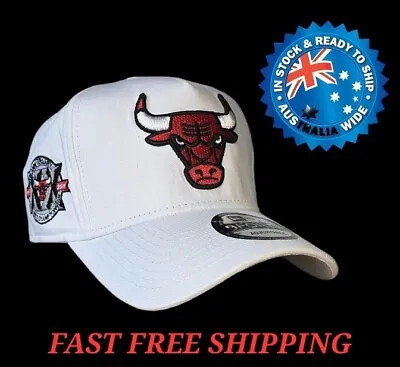 Chicago Bulls Nba New Era 9forty White & Red Snapback Cap Hat La Ny Nfl Mlb • $36.95
