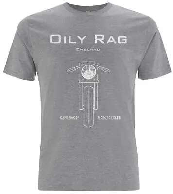 Oily Rag Black Label Cafe Racer T/shirt Retro Style • £27