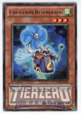 Yugioh STBL-EN013 Creation Resonator Rare 1st Edition NM/LP • £3.95