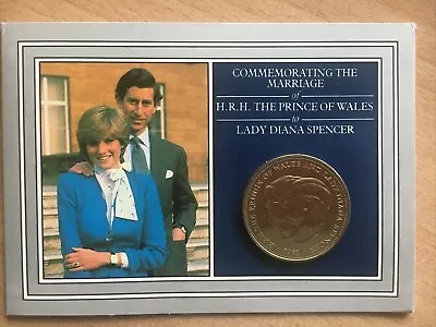 1981 Crown - Royal Wedding Of Charles & Diana Commemorative Presentation Pack • £4.99