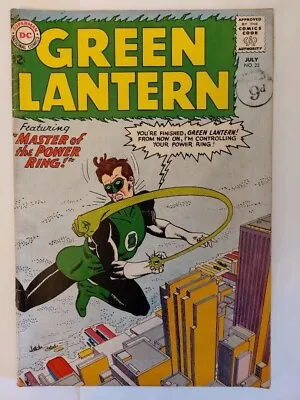 Green Lantern 22 Very Fine -Master Of The Power Ring 1963 • £30