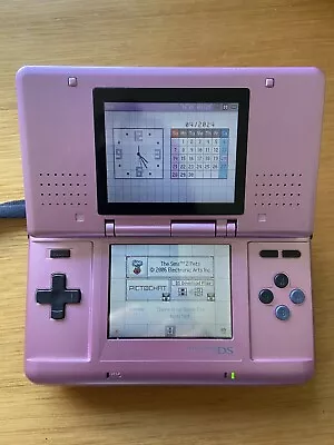 Nintendo DS Original Phat NTR-001 Mystic Pink | **Tested And Working** • $130